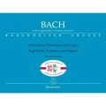 Jan Sebastian Bach - Eight Short Preludes and Fugues BWV 553-560 - Osiem małych preludiów i fug - nuty na organy