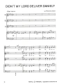 Negro Spirituals 1 na chór dziecięcy z akompaniamentem