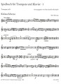 Spielbuch fur Trompete und Klavier I - Book for Trumpet and Piano 1
