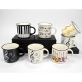 Kubek muzyczny porcelanowy 350 ml new bone china z czarnym pudełkiem prezentowym