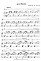Jan Sebastian Bach, Charles Gounod: Ave Maria - nuty na skrzypce z fortepianem