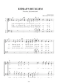 Kolędy - zeszyt 4 - nuty na chór mieszany SATB z organami - ks. Hieronim Chamski
