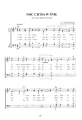 Kolędy - zeszyt 4 - nuty na chór mieszany SATB z organami - ks. Hieronim Chamski