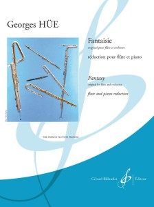 Georges Hue: Fantaisie pour flute et orchestre - nuty na flet poprzeczny i fortepian
