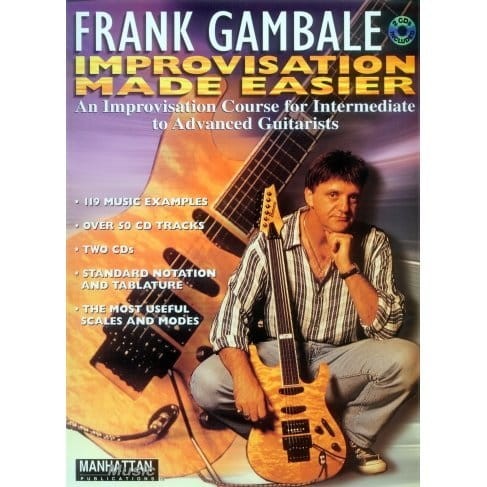 Frank Gembale: Improvisation Made Easier - szkoła gry na gitarze elektrycznej(+ 2 płyty CD)
