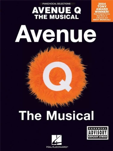 Avenue Q The Musical (Vocal Selections) - Robert Lopez, Jeff Marx - piosenki z musicalu - nuty na głos, fortepian, akordy i słowa