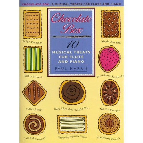 Paul Harris: Chocolate Box - 10 Musical Treats for Flute and Piano - nuty na flet z fortepianem