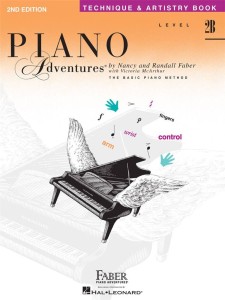 Basic Piano Adventures Level 2B Technique & Artistry Book - szkoła gry na pianinie - technika gry