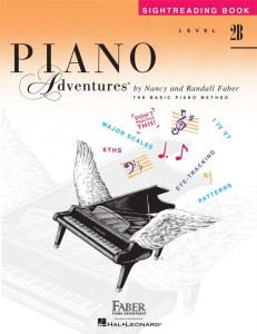 Basic Piano Adventures Level 2B Sightreading Book - szkoła gry na pianinie - nauka czytania nut