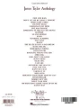 James Taylor: Anthology (PVG) - nuty na pianino, linia melodyczna, akordy gitarowe, teksty