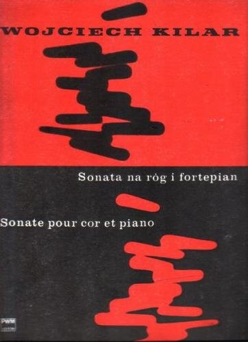 Sonata na róg i fortepian - nuty na róg - Wojciech Kilar