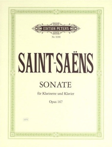 Camille Saint-Saens - Sonata op. 167 na klarnet i fortepian