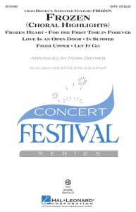 Frozen (Choral Highlights) for SATB Choir - Mark Brymer - Kraina lodu - nuty na chór mieszany z fortepianem