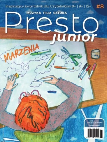 Presto Junior nr 8 Zima 2024 czasopismo edukacyjne dla dzieci
