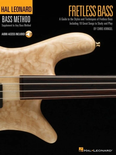 Hal Leonard Bass Method: Fretless Bass (+ audio online) - Chris Kringel - szkoła gry na bezprogowej gitarze basowej