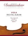 Viola Recital Album 3 - Kurt Sassmannshaus, Melissa Lusk - nuty na altówkę z fortepianem lub z drugą altówką w pierwszej pozycji