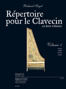 Repertoire pour le Clavecin 1 - Richard Siegel - 37 utworów klawesynowych - nuty na klawesyn