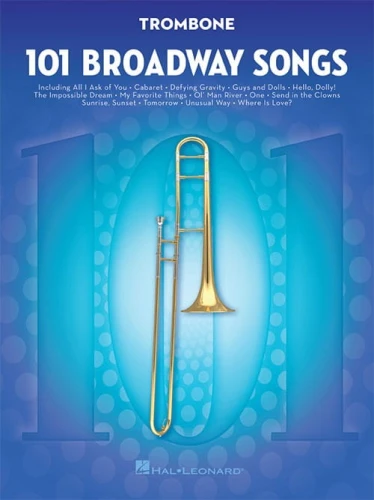 101 Broadway Songs: Trombone - nuty na puzon