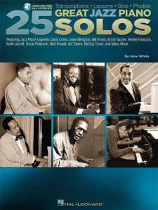 25 Great Jazz Piano Solos (+ audio online) - Huw White - nuty na fortepian