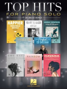 Top Hits for Piano Solo - 20 Great Songs - popowe hity - nuty na fortepian