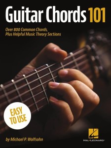 Guitar Chords 101 - Michael P. Wolfsohn - akordy gitarowe - chwyty, diagramy, teoria