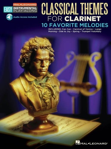Classical Themes for Clarinet: 10 Favorite Melodies (+ audio online) - łatwe nuty na klarnet