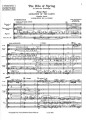 Igor Strawinski: The Rite of Spring - Le Sacre du Printemps (Full score) - Święto wiosny - partytura