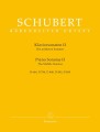 Franz Schubert: Piano Sonatas I-III - sonaty fortepianowe kompletne wydanie - nuty na fortepian