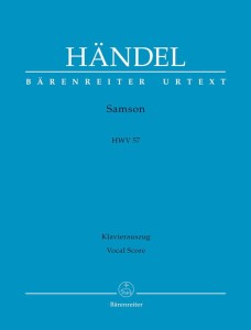 Georg Friedrich Handel: Samson HWV 57 (Vocal Score) - oratorium - nuty na głosy solowe i chór + wyciąg fortepianowy