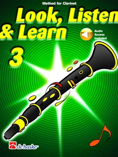 Look, Listen and Learn: Method for Clarinet 3 (+ płyta CD) - szkoła gry na klarnecie - Jaap Kastelein, Michiel Oldenkamp
