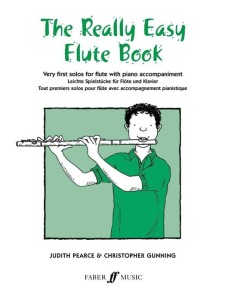 The Really Easy Flute Book - Judith Pearce & Christopher Gunning - pierwsze utwory solowe - nuty na flet poprzeczny i fortepian