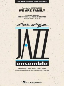 Easy Jazz Ensemble: Sister Sledge - We Are Family - Paul Murtha (Score & Parts) - nuty na big band zespół jazzowy