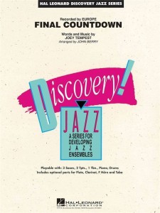 Discovery Jazz: Europe - Final Countdown (Score & Parts) - John Berry - nuty na młodzieżową orkiestrę jazzową
