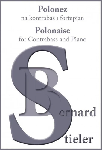 Polonez na kontrabas i fortepian - Bernard Stieler - nuty na kontrabas