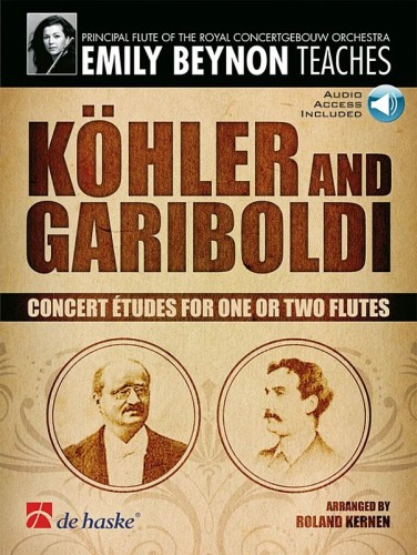 Emily Beynon Teaches: Kohler and Gariboldi - Concert Etudes for one or two flutes (+ audio online)