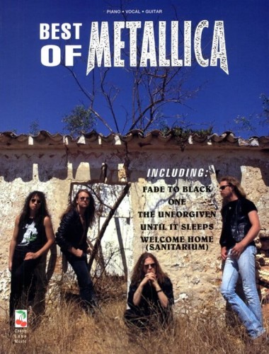 Best of Metallica - linia melodyczna, nuty na fortepian, akordy gitarowe i słowa piosenek