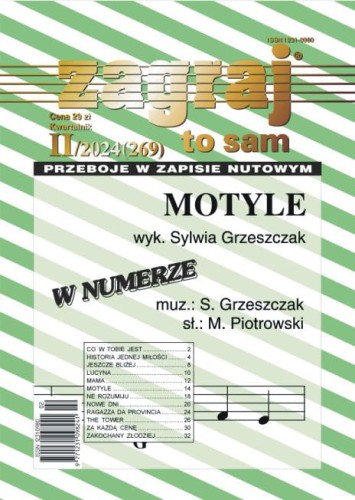 Zagraj to sam - nr II/2024 (269) - przeboje w zapisie nutowym - nuty na keyboard