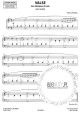 Francis Poulenc: Valse pour piano - Walc - nuty na fortepian
