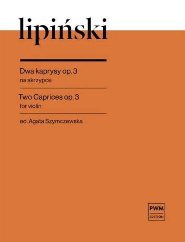 Karol Lipiński: Dwa kaprysy op. 3 - nuty na skrzypce