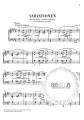 Johannes Brahms: Variations for Piano - Wariacje fortepianowe - nuty na fortepian