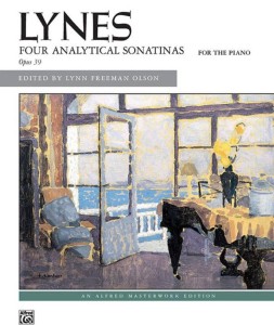 Frank Lynes: Four Analytical Sonatinas op. 39 - 4 sonatiny analityczne - nuty na fortepian