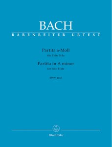 Jan Sebastian Bach: Partita for Solo Flute in A minor BWV 1013 - Partita a-moll - nuty na flet poprzeczny