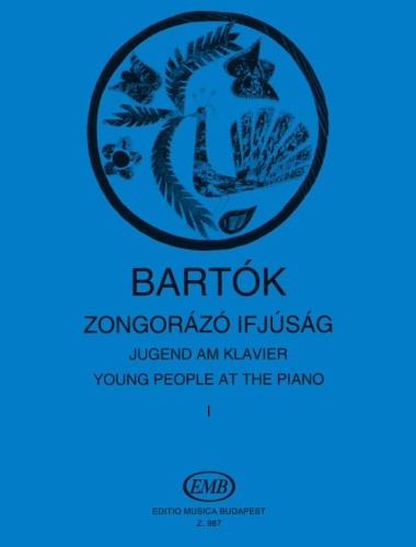 Jugend am Klavier 1 - Young People at the Piano - Bela Bartok - młodzież przy pianinie - nuty na fortepian