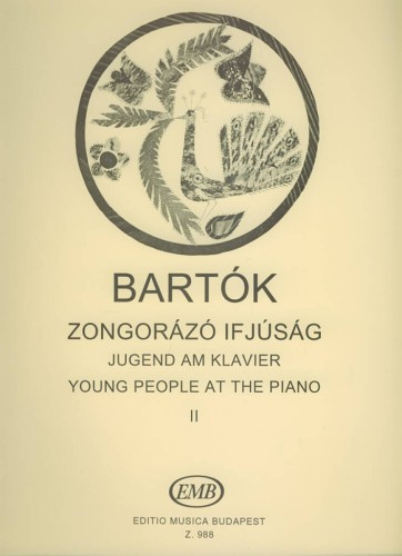 Jugend am Klavier 2 - Young People at the Piano - Bela Bartok - młodzież przy pianinie - nuty na fortepian