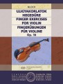 Finger Exercises for Violin op. 16 - Jozsef Bloch - ćwiczenia techniczne - nuty na skrzypce