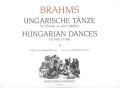Ungarische Tanze II fur Klavier zu vier Handen - Johannes Brahms - tańce węgierskie - nuty na fortepian na cztery ręce