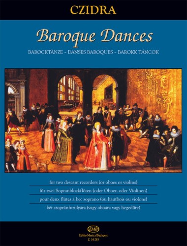 Baroque Dances - tańce barokowe - nuty na dwa flety proste lub dwa oboje lub dwoje skrzypiec
