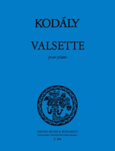 Valsette pour Piano - Zoltan Kodaly  - nuty na fortepian