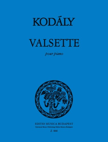 Valsette pour Piano - Zoltan Kodaly - nuty na fortepian