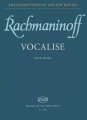 Vocalise op. 34 nr 14 pour piano - Sergiusz Rachmaninow - Wokaliza - nuty na fortepian